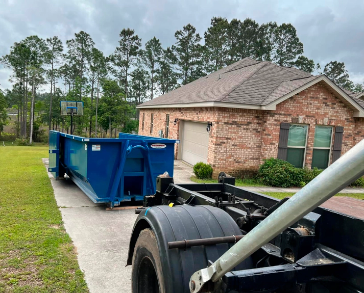 residential dumpster